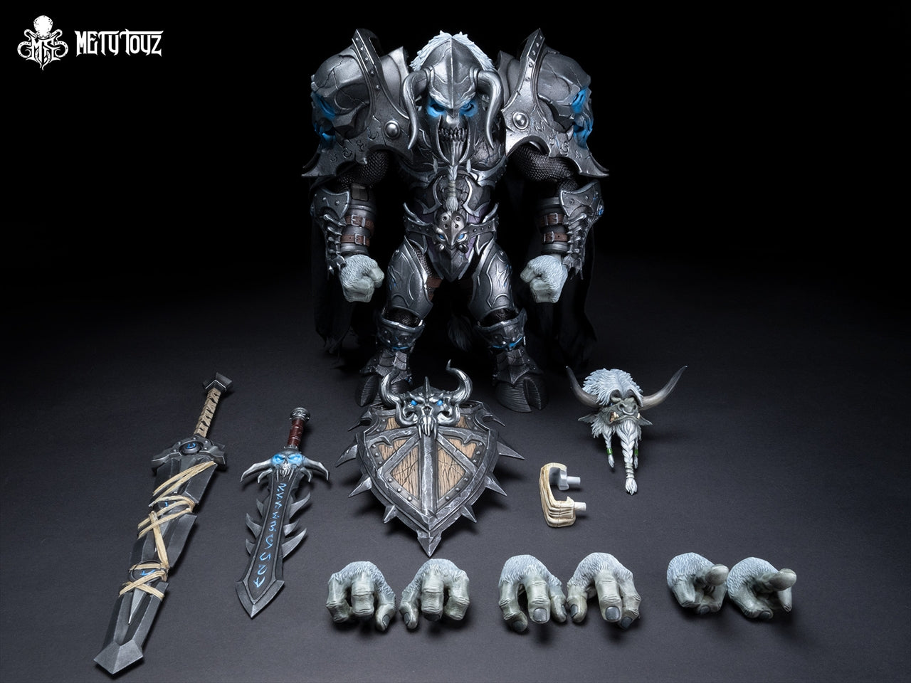 Ebon Blade Rampart Goren Frosthoof Tauren Death Knight 1/10 scale movable figure