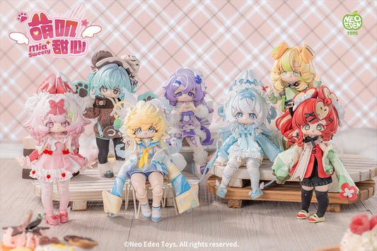 MIA SWEETY Series Trading Doll 1BOX Quantity: 6
