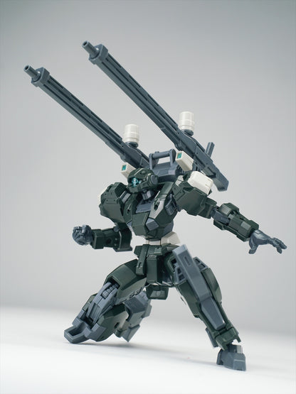 【SHEIK MAINLAND】MAINLAND ULTRA ACTION TROOPERシリーズ V-gilante（ヴィジラント） 1/144スケールプラスチックモデルキット（グリーン）