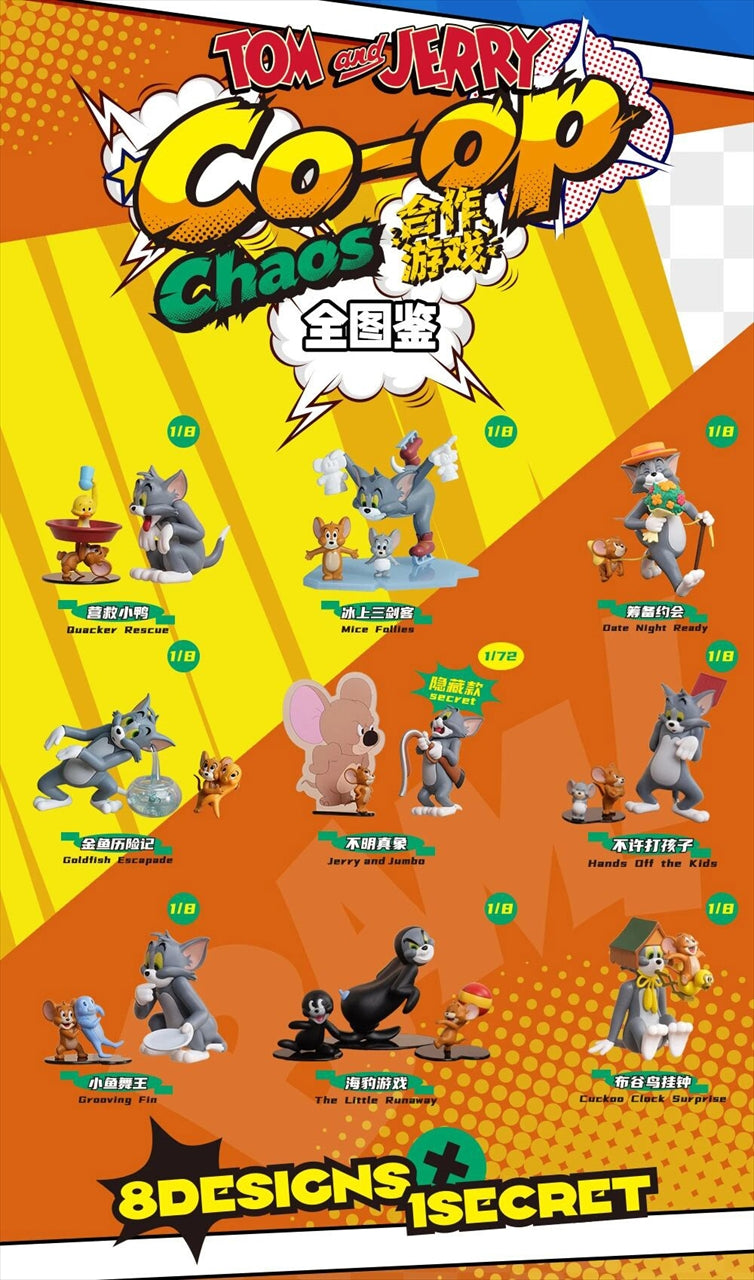 BLINDBOX Tom and Jerry Nakayoshi Daisakusen 1BOX Quantity: 8