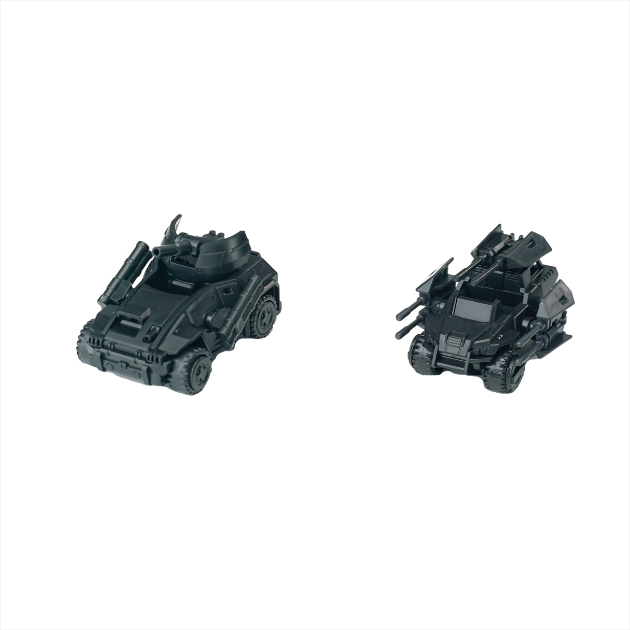 3 min project series Wildcat combat vehicle & Porcupine combat vehicle 1/18 scale Model Kit (black)