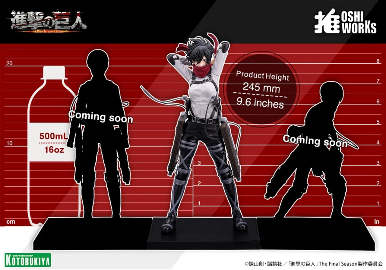 OSHI WORKS Attack on Titan The Final Season Mikasa Ackerman The Final Season ver.