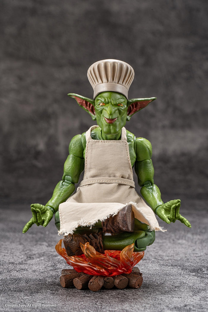 【Hopdo Toys】1/12スケール可動フィギュア シェフ長ゴブリン