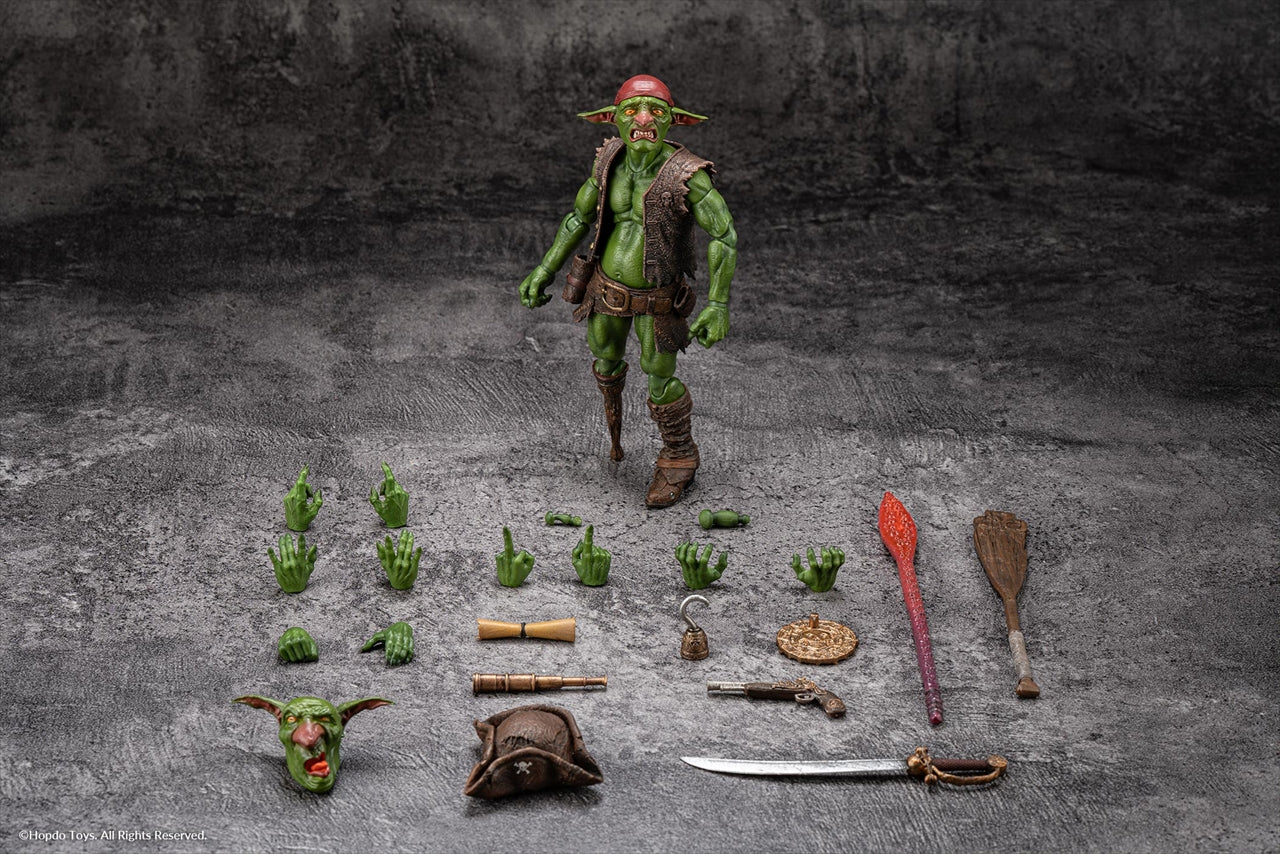 Figurine mobile à l'échelle 1/12 Pirate Gobelin