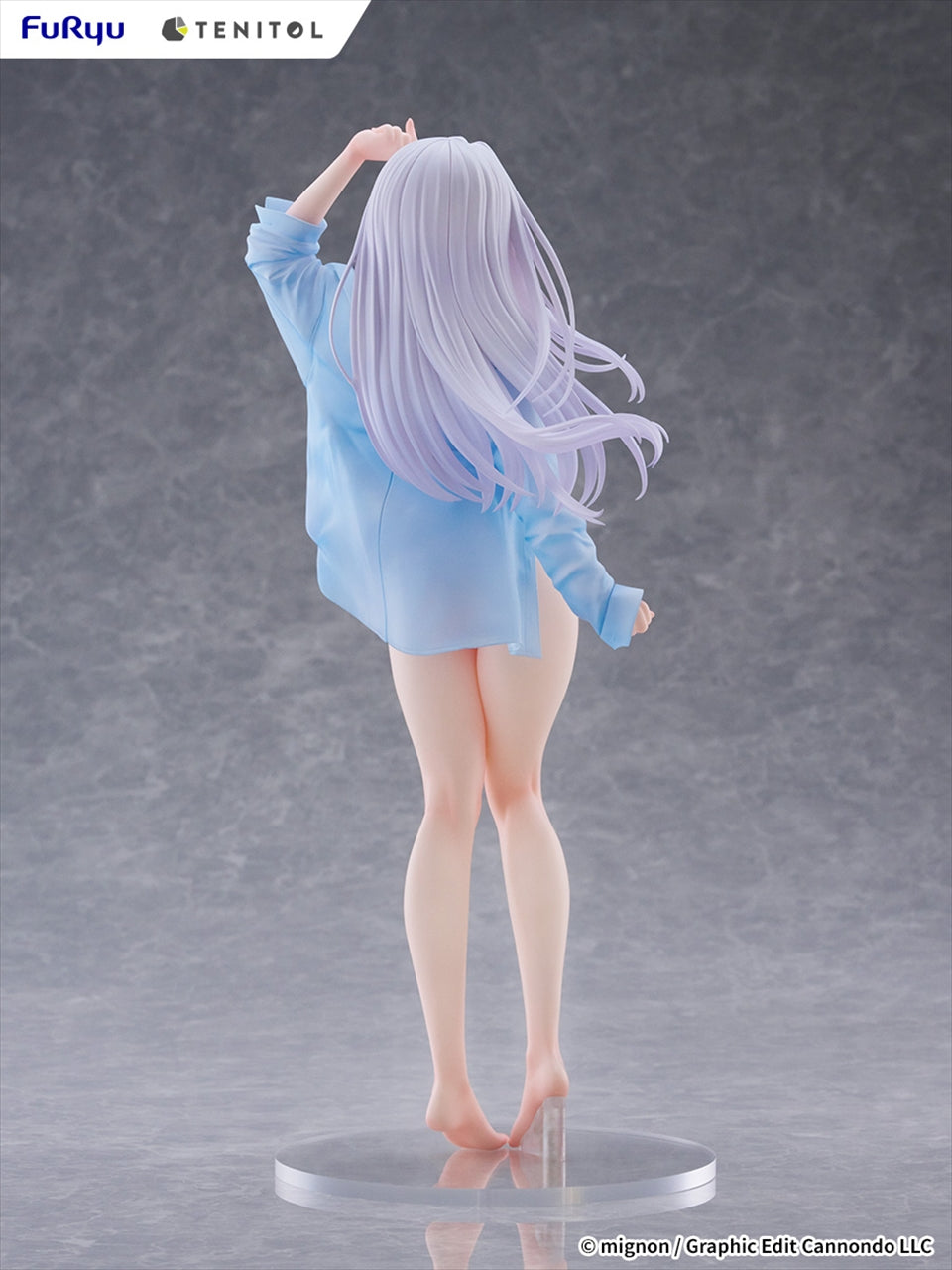 TENITOL TALL MIGNON WORKS shiro Badeanzug ver.
