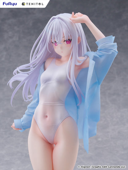 TENITOL TALL MIGNON WORKS shiro Badeanzug ver.