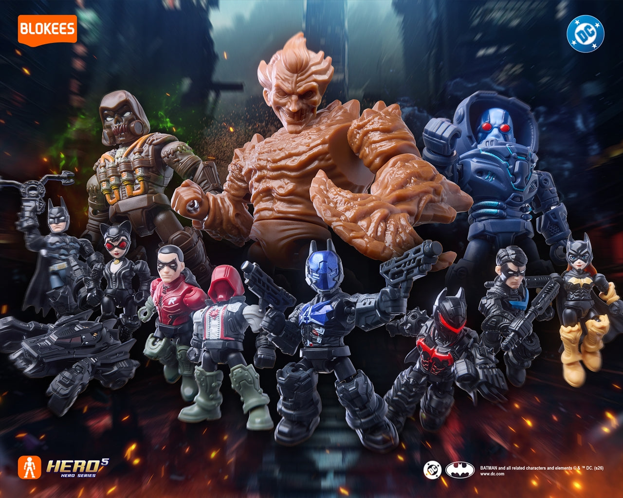 Blokees DC-DV03 Arkham : Chaos Prologue Quantité en 1BOX : 12