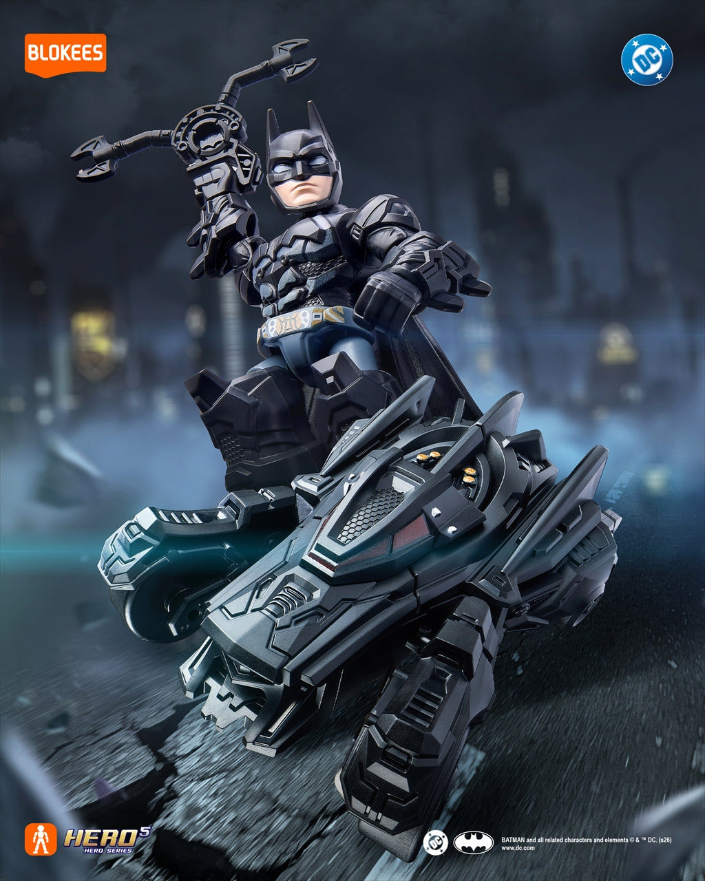 Blokees DC-DV03 Arkham : Chaos Prologue Quantité en 1BOX : 12
