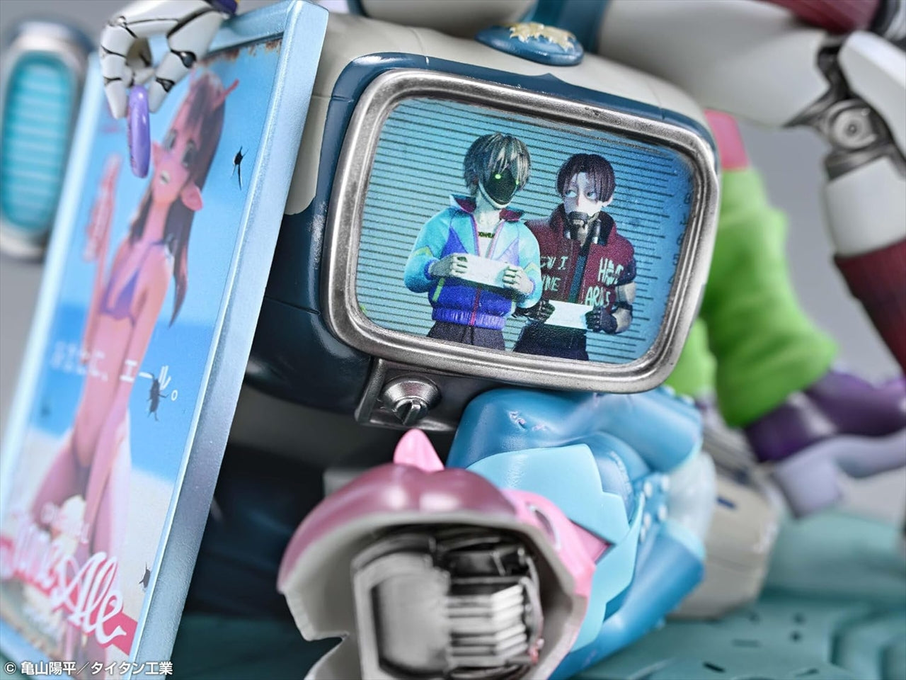 Anime «Galaxy Express Milky☆Subway» Chiharu et Makina