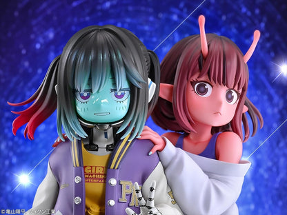 Anime «Galaxy Express Milky☆Subway» Chiharu et Makina