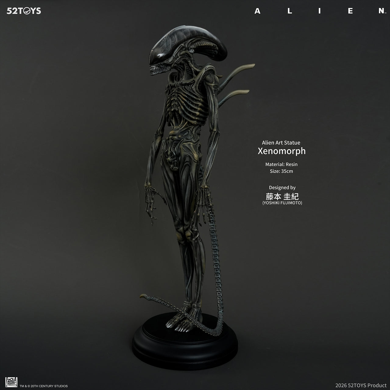 Conception d'Alien Xenomorph Keiki Fujimoto