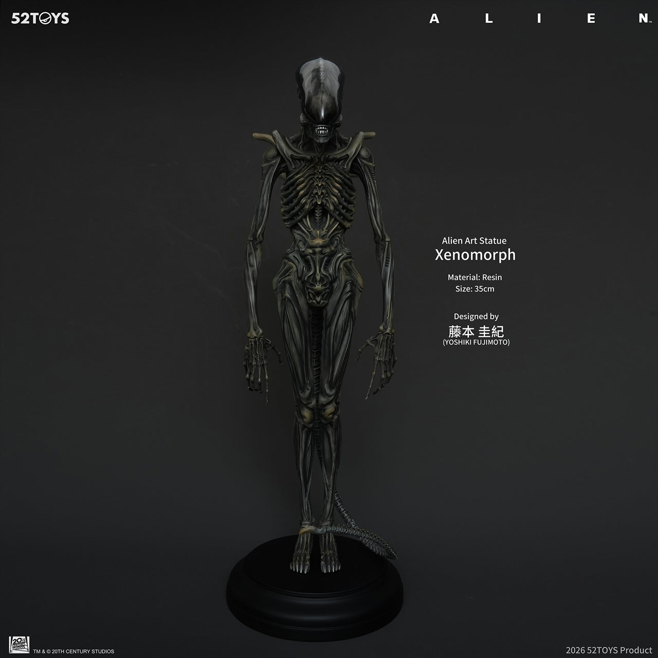 Conception d'Alien Xenomorph Keiki Fujimoto