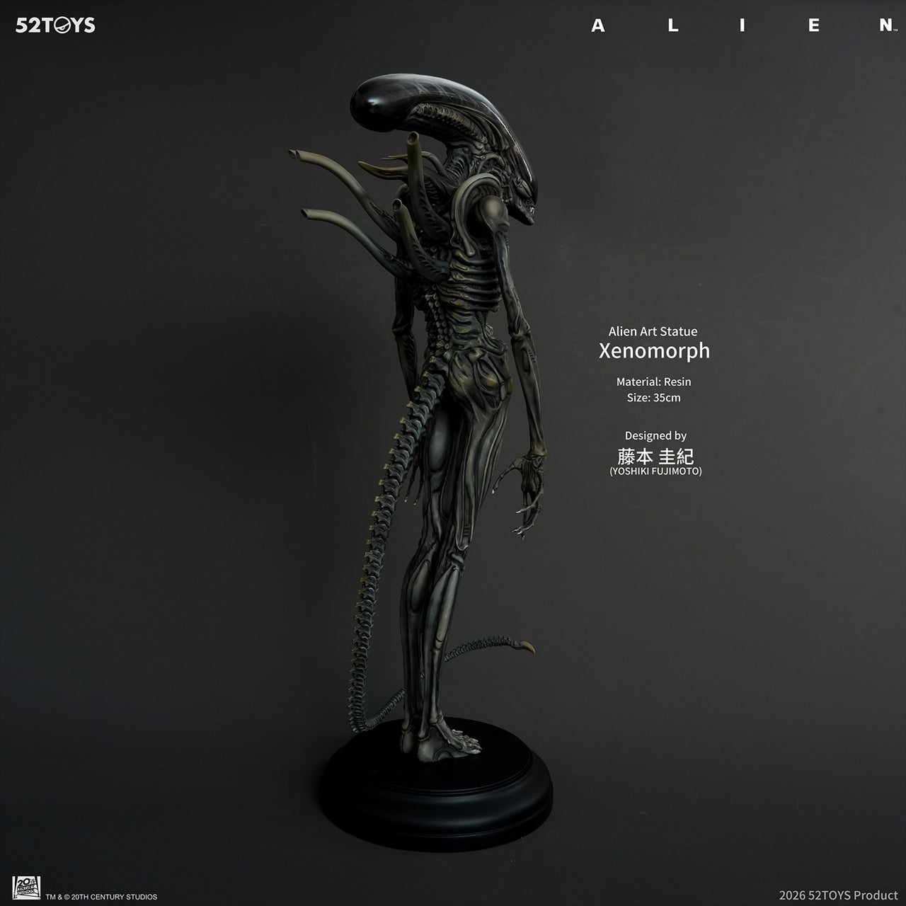 Conception d'Alien Xenomorph Keiki Fujimoto
