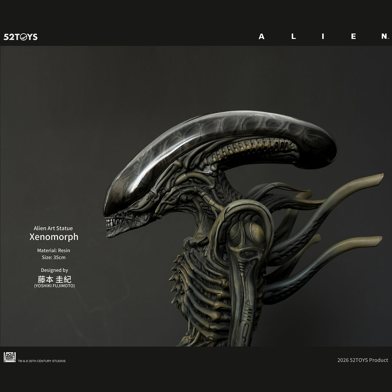 Conception d'Alien Xenomorph Keiki Fujimoto