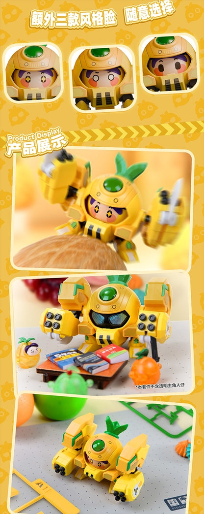 WAN Fruity ROBO QROBO Pineapple Slasher Model Kit