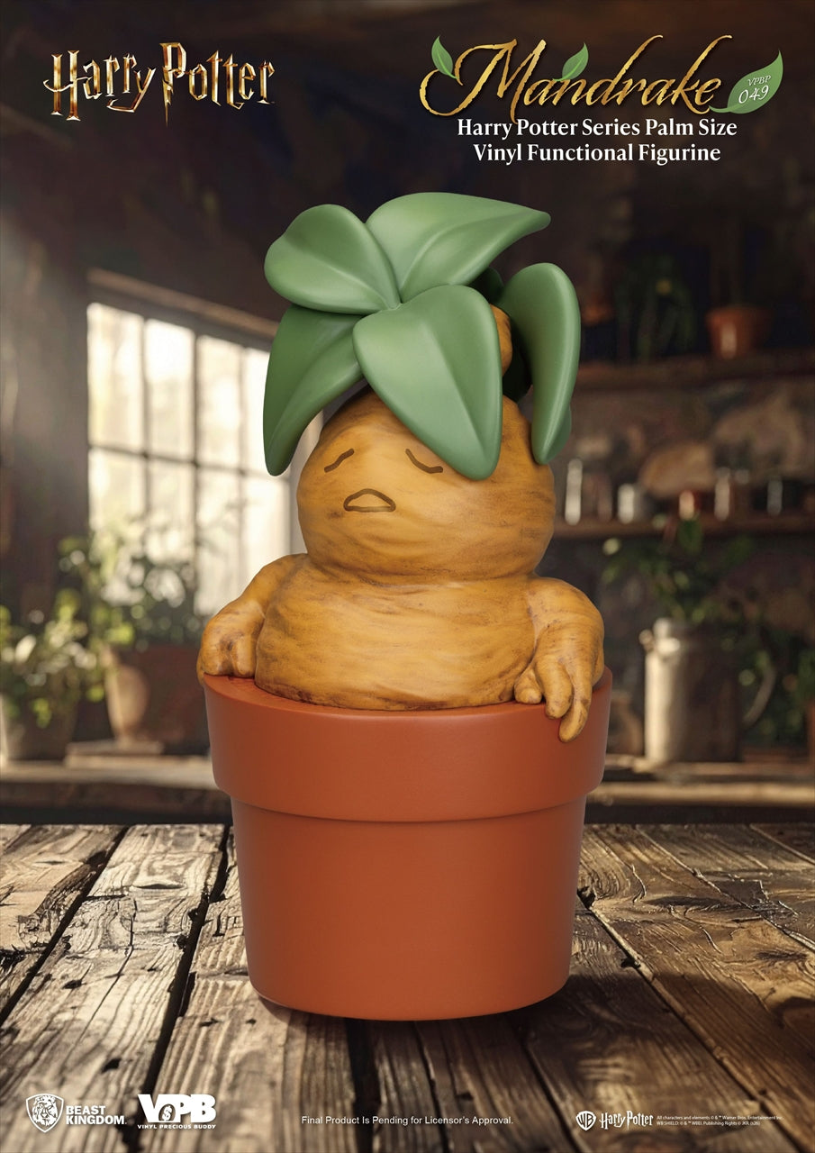 VPBP-049 Harry Potter Series Palm-sized Vinyl Functional Figure: Mandrake