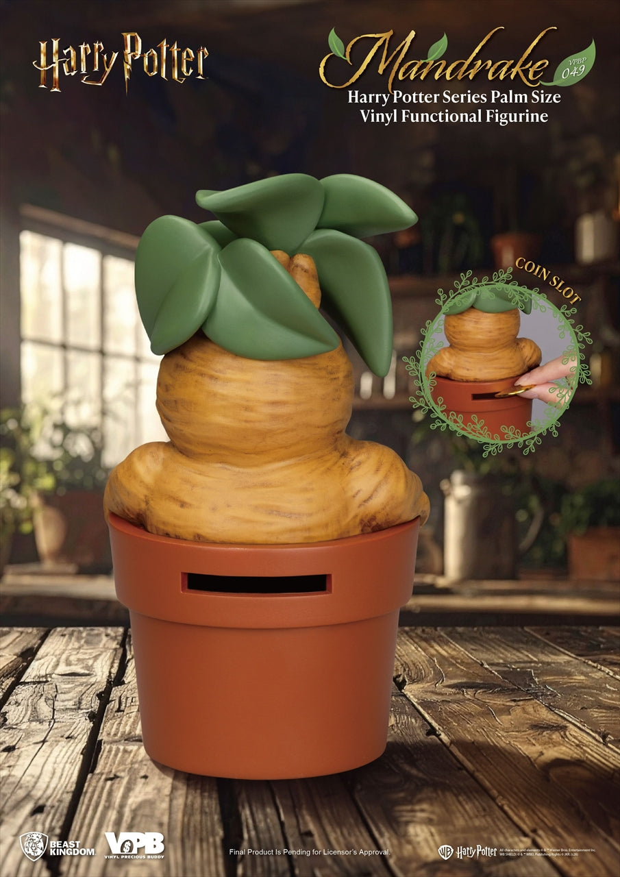 VPBP-049 Harry Potter Series Palm-sized Vinyl Functional Figure: Mandrake