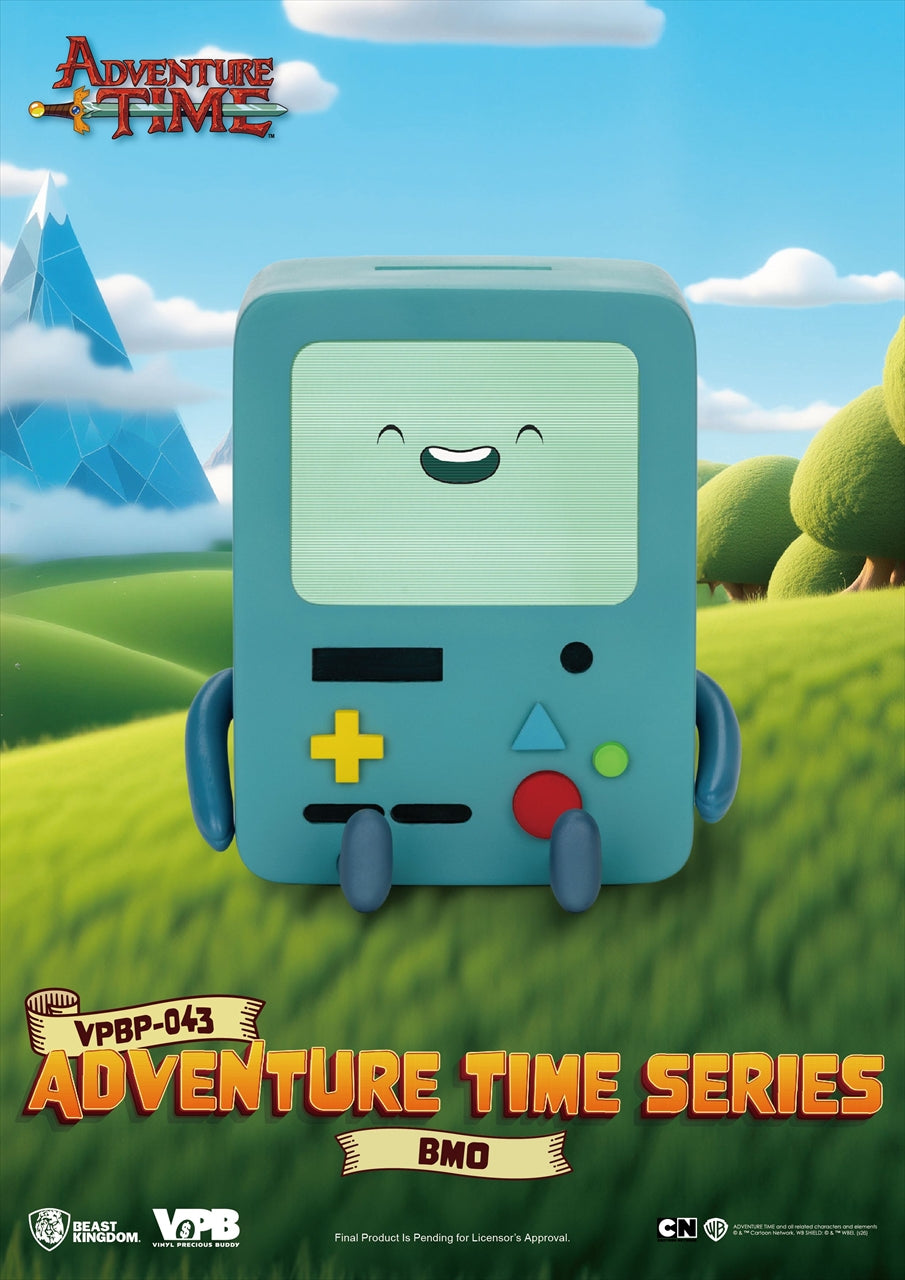 【BEAST KINGDOM】VPBP-043 アドベンチャー・タイムシリーズ 手のひらサイズ ビニール・ファンクショナル・フィギュア：BMO（ビーモ）