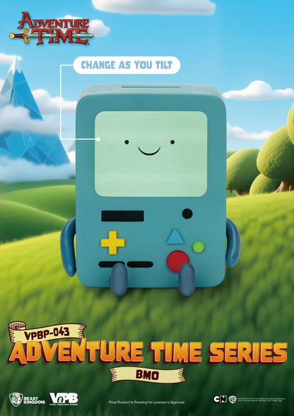 【BEAST KINGDOM】VPBP-043 アドベンチャー・タイムシリーズ 手のひらサイズ ビニール・ファンクショナル・フィギュア：BMO（ビーモ）
