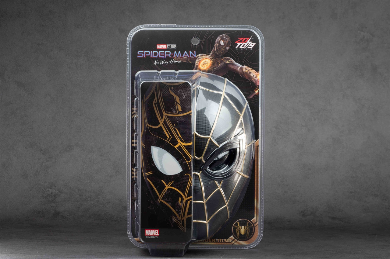 Role Play Mask Black & Gold Spider-Man