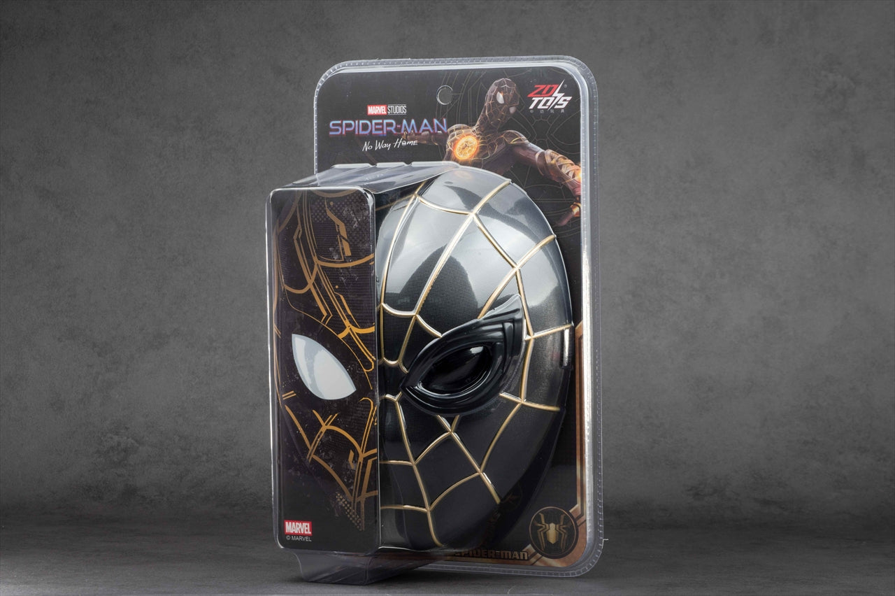 Role Play Mask Black & Gold Spider-Man