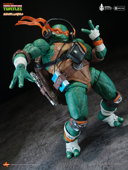 HEATBOYS Mutant Turtles Michelangelo scale movable figure Regular version