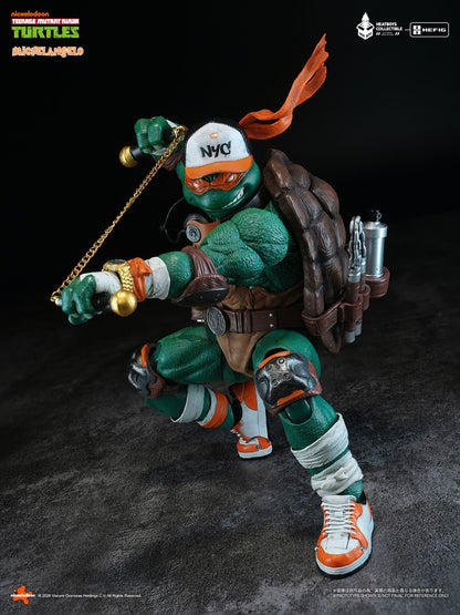 HEATBOYS HB0105 Mutant Turtles Michelangelo Scale Movable Figure Deluxe Edition