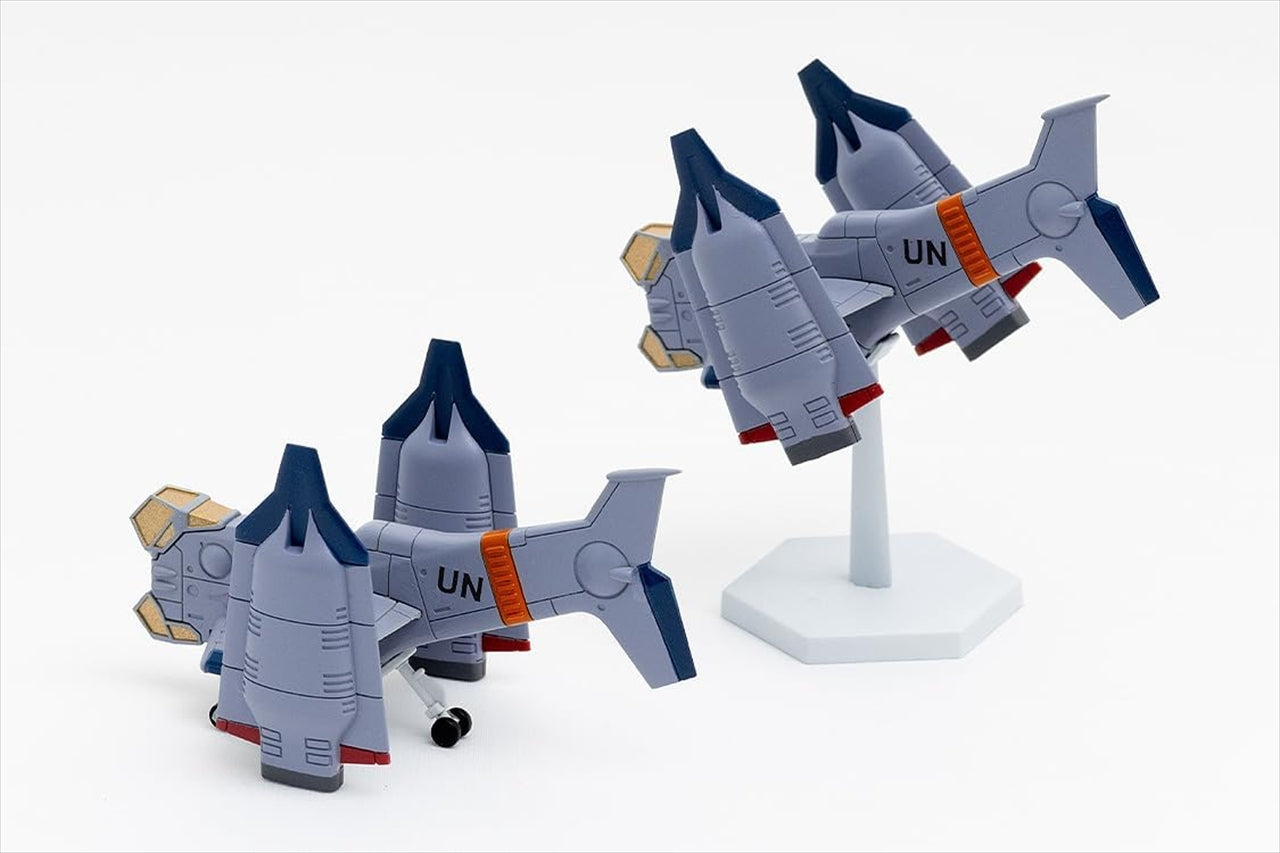 SYUTO Tiny Scale 1/350 "Rebuild of Evangelion" Close Air Support Vertical Takeoff and Landing Ground Attack Aircraft YAGR-3B