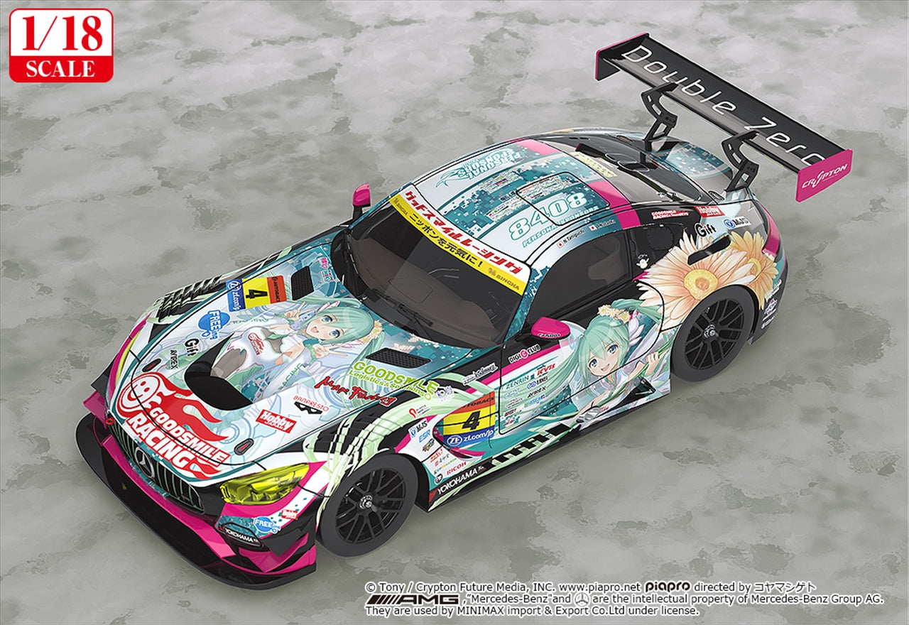 Hatsune Miku GT Projekt 1/18 Good Smile Hatsune Miku AMG 2017 SUPER GT Ver.