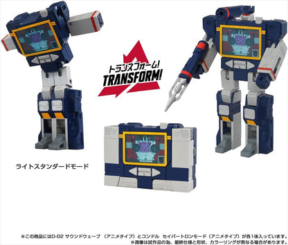 Transformers Missing Link D-02 Soundwave (Anime Type)