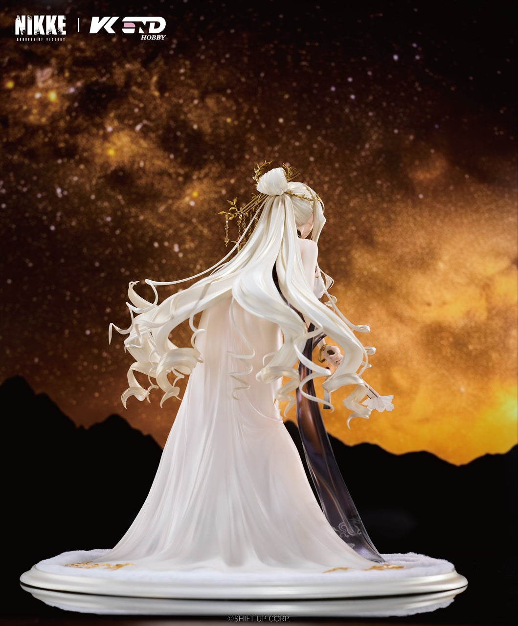 Déesse de la victoire : NIKKE Couronne : Fleur glorieuse 1/4 Figurine terminée