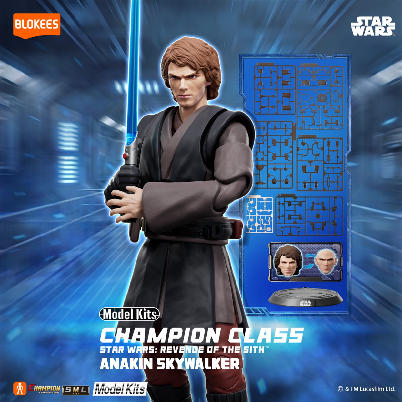 Blokees Star Wars CHAMPION CLASS08 Anakin Skywalker