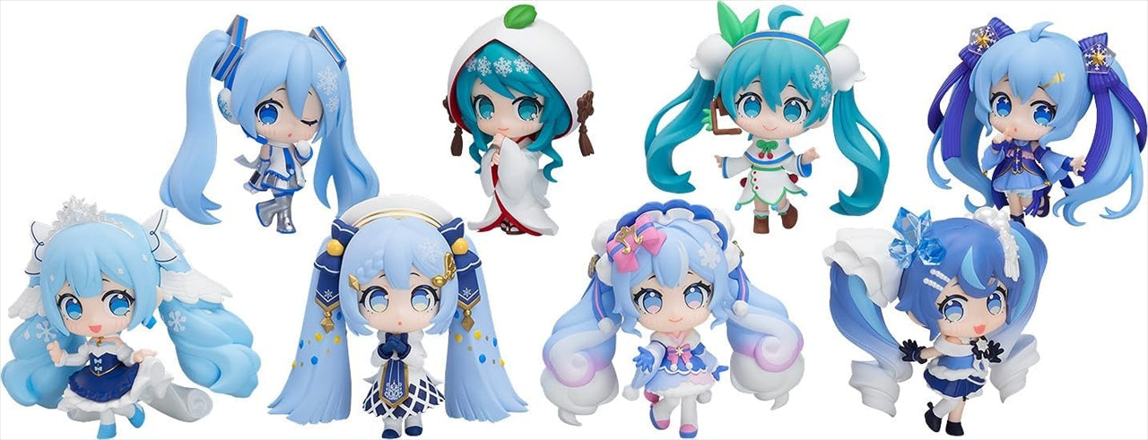 Blind Box Series Character Vocal Series 01 Hatsune Miku Snow Miku All Stars Figure Collection Vol.2 Quantity in 1BOX: 8