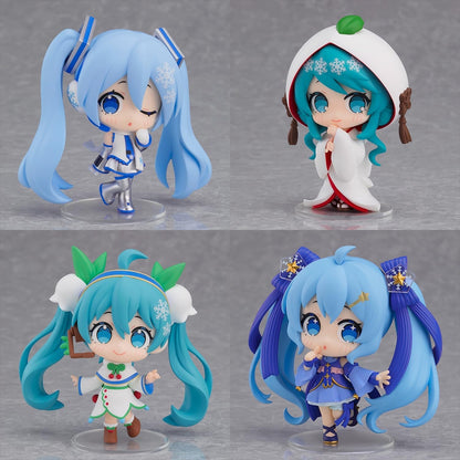 Blind Box Series Character Vocal Series 01 Hatsune Miku Snow Miku All Stars Figure Collection Vol.2 Quantity in 1BOX: 8