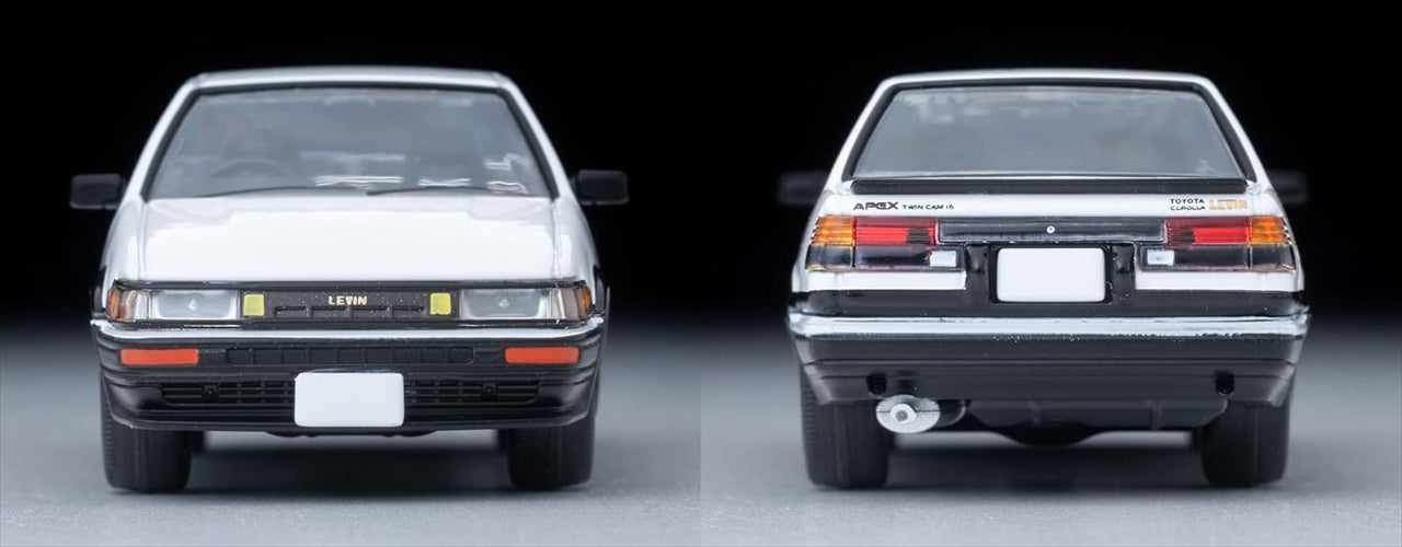 LV-N304d Toyota Corolla Levin 2 portes GT-APEX RS Véhicule équipé de roues Watanabe (blanc/noir) modèle 85 ans