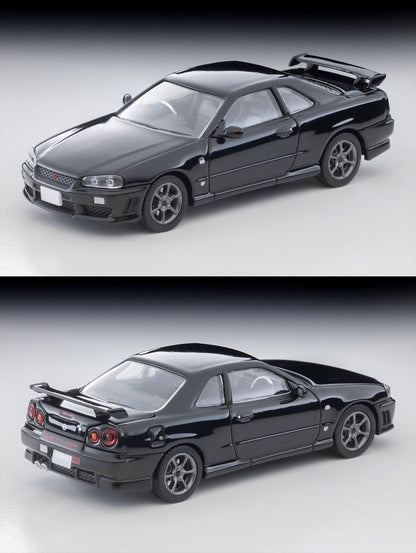 LV-N353c Nissan Skyline cupé deportivo de 2 puertas 25GT TURBO con piezas opcionales (negro) modelo 2000