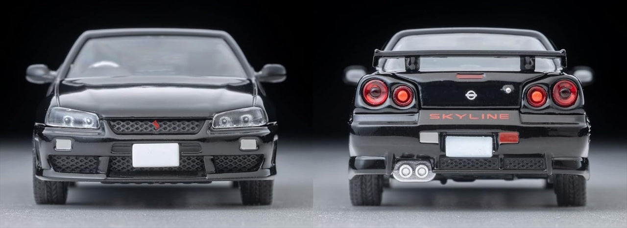 LV-N353c Nissan Skyline cupé deportivo de 2 puertas 25GT TURBO con piezas opcionales (negro) modelo 2000