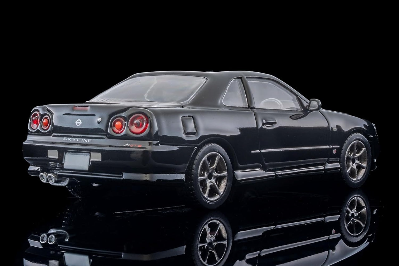 LV-N353c Nissan Skyline cupé deportivo de 2 puertas 25GT TURBO con piezas opcionales (negro) modelo 2000