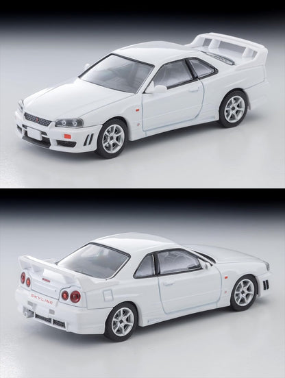 LV-N365b Nissan Skyline 2-door sports coupe 25GT TURBO with optional parts (white) 1998 model