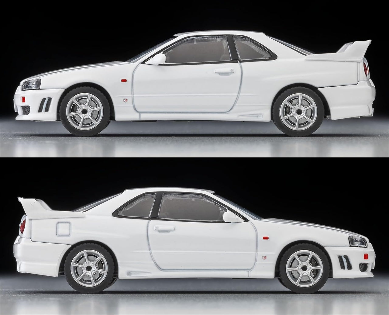 LV-N365b Nissan Skyline 2-door sports coupe 25GT TURBO with optional parts (white) 1998 model