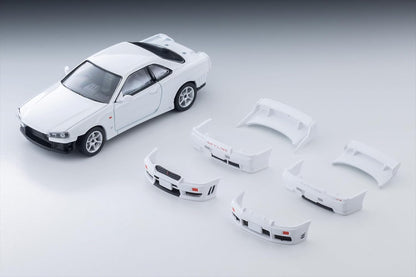 LV-N365b Nissan Skyline 2-door sports coupe 25GT TURBO with optional parts (white) 1998 model