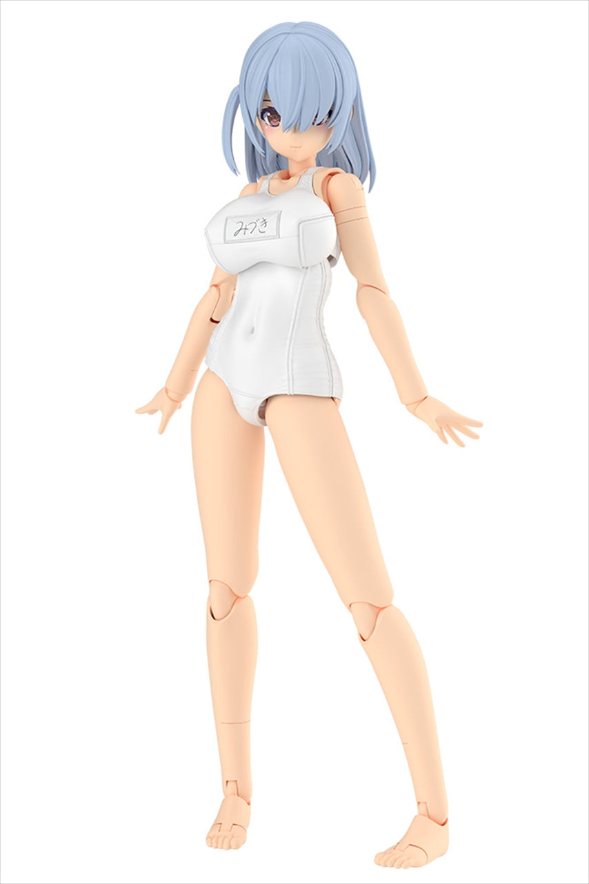 Frame Arms Mädchen Mizuki School Badeanzüge Weiß Ver.