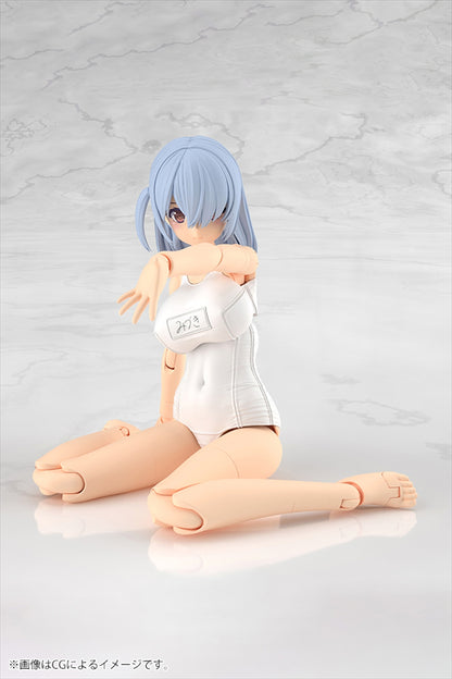 Frame Arms Mädchen Mizuki School Badeanzüge Weiß Ver.