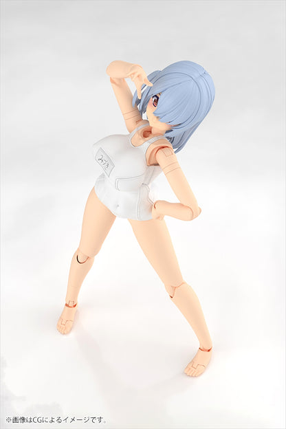 Frame Arms Mädchen Mizuki School Badeanzüge Weiß Ver.