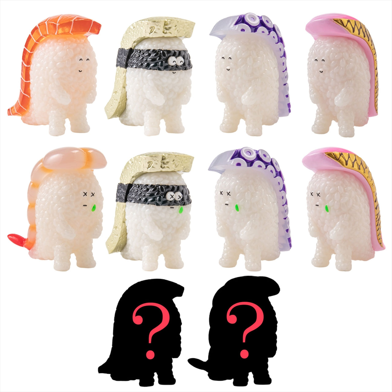 Sushi Monster Sushiel A Figure Collection 5 HAPPY SMILE & DEEP SADNESS 1BOX Quantity: 8