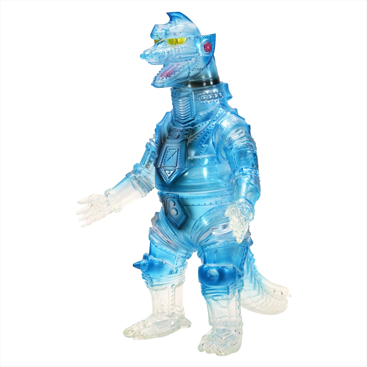 BIG Retro Soft Vinyl Series Mechagodzilla (1975) Roar Clear Blue Ver.