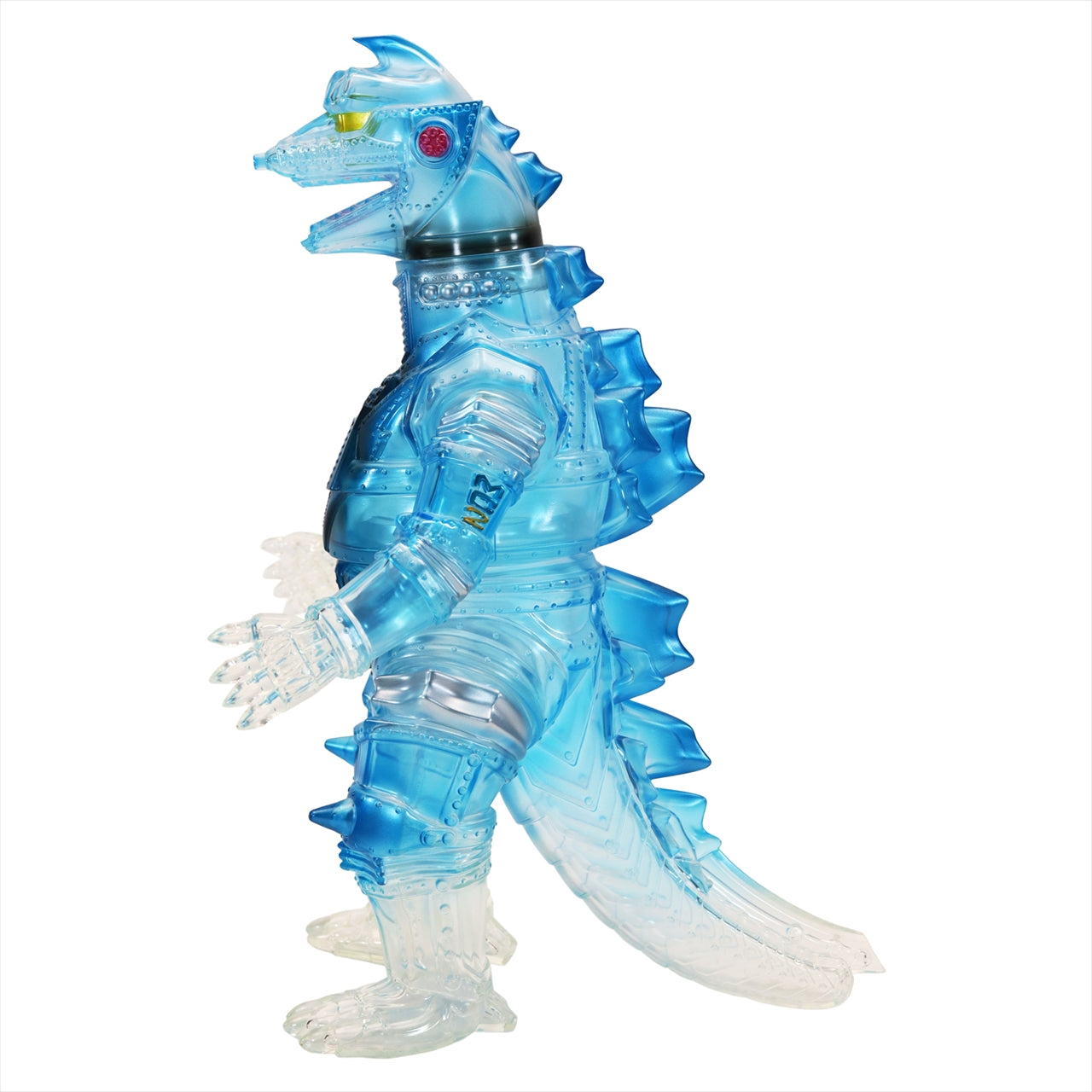 BIG Retro Soft Vinyl Series Mechagodzilla (1975) Roar Clear Blue Ver.
