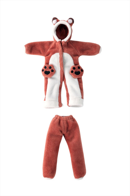 1/12CS021A Kigurumi Pajamas Bear Ver. Doll Costume (set da 20 pezzi)