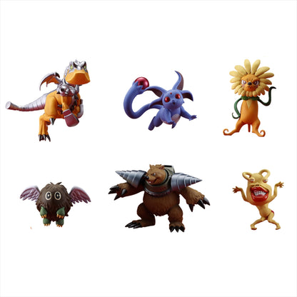 Anime "Yu-Gi-Oh!" series 3D monster collection 1st edition (rereleased in 2027) Quantity in 1BOX: 6