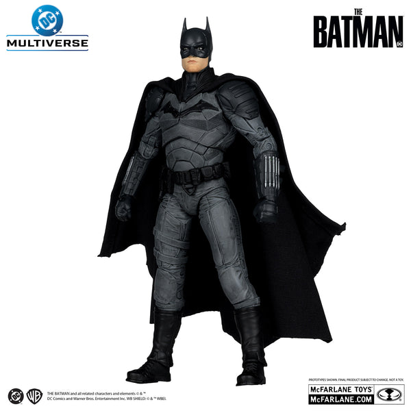 "DC" [DC Multiverse] 7-inch action figure "Deluxe Theatrical Edition" Batman [Movie "THE BATMAN"] (1 cartone = 6 pezzi)